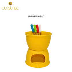 ROUND FONDUE SET