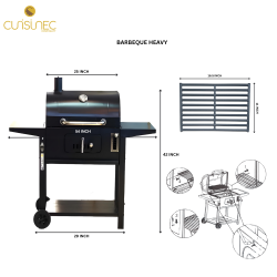 BARBEQUE HEAVY 135*47*108 CM