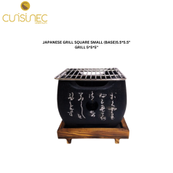 JAPANESE GRILL SQUARE SMALL 12X12X12 CM