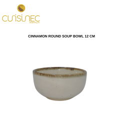 CINNAMON ROUND SOUP BOWL 12 CM
