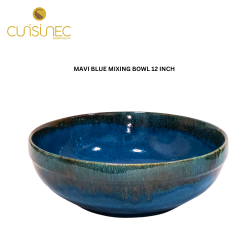 MAVI BLUE MIXING BOWL 12 INCH