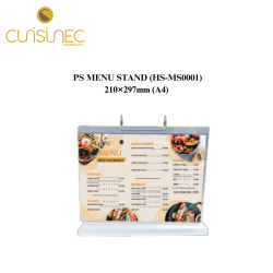 PS MENU STAND HS-MS0001