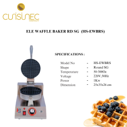 HS-EWBRS ELE WAFFLE BAKER RD SG