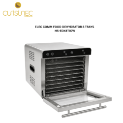 ELEC COMM FOOD DEHYDRATOR 8 TRAYS HS-EDX8T07W HSE