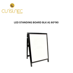 ELE LED STANDING BOARD BLK A1 60*90