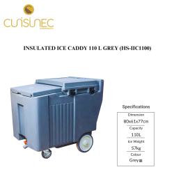 INSULATED ICE CADDY 110 LTR GREY HS-IIC1100
