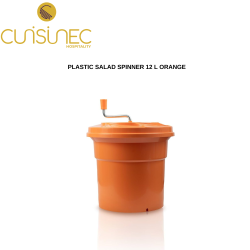 PLASTIC SALAD SPINNER 12 LTR ORANGE
