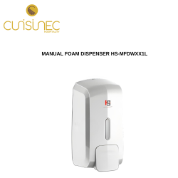 MANUAL FOAM DISPENSER HS-MFDWXX1L
