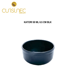 KATORI 50 ML 6.5 CM BLK