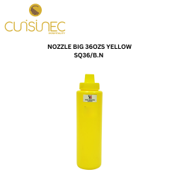 NOZZLE BIG 36 OZS YELLOW SQ 36/B.N
