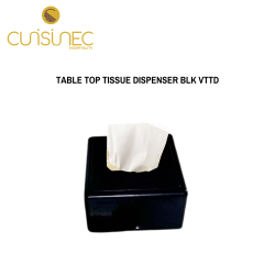 TABLE TOP TISSUE DISPENSER BLK VTTD