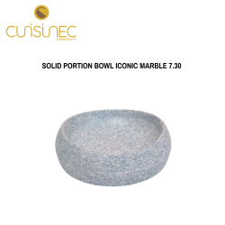 SOLID PORTION BOWL ICONIC MARBLE 7.30