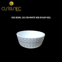 VEG BOWL 10.5 CM W/BLU