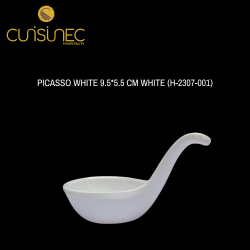 PICASSO WHITE 9.5*5.5 CM