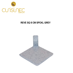 REVE SQ 8 CM SPCKL GREY