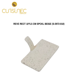 REVE RECT 10*5.5 CM SPCKL BEIGE