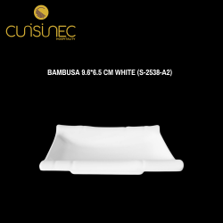 BAMBUSA 9.6*6.5 CM WHITE
