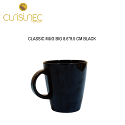 CLASSIC MUG BIG 8.6*9.5 CM BLACK