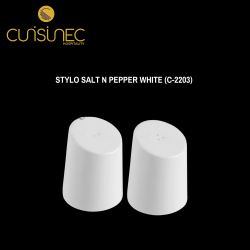 STYLO SALT N PEPPER WHITE