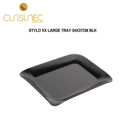STYLO XX LARGE TRAY 54X37 CM BLK