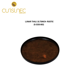 LUNAR THALI 10.7.5 INCH- RUSTIC