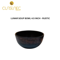 LUNAR SOUP BOWL 4.5 INCH - RUSTIC