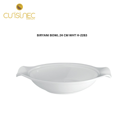 BIRYANI BOWL 24 CM WHT