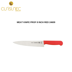 MEAT KNIFE PROF 8 INCH RED 24609