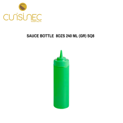 CUI SAUCE BOTTLE 8OZS 240 ML (GR) SQ8 JPL