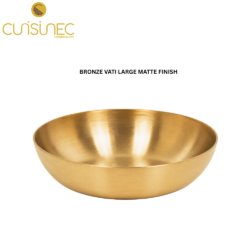 BRONZE VATI LARGE MATTE FINISH
