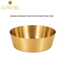 BRONZE KATHIYAWADI THATIYA 7.75 INCH MATT FINISH -MED