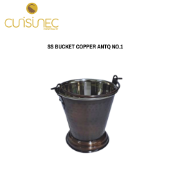 SS BUCKET COPPER ANTQ NO.1