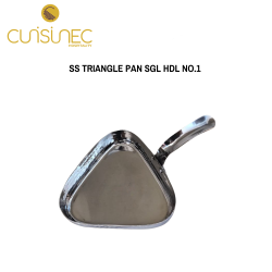 SS TRIANGLE PAN SGL HDL NO.1