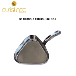 SS TRIANGLE PAN SGL HDL NO.2