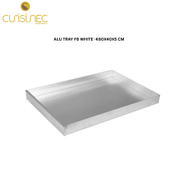 CUI ALU TRAY FB WHITE -K 60X40X5CM SMT
