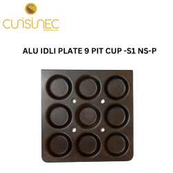 ALU IDLI PLATE 9 PIT CUP -S1 NS-P