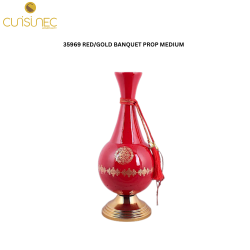 35969 RED/GOLD BANQUET PROP MEDIUM