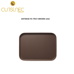ANTISKID FG TRAY BROWN 1216