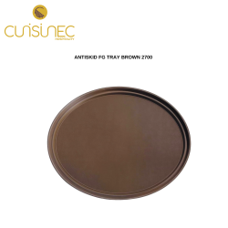 ANTISKID FG TRAY BROWN 2700