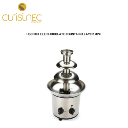HSCF001 ELE CHOCOLATE FOUNTAIN 3 LAYER MINI