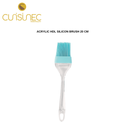 ACRYLIC HDL SILICON BRUSH 20 CM