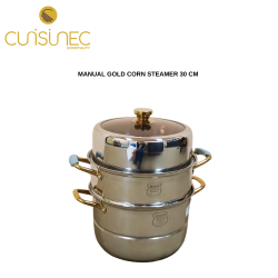 MANUAL GOLD CORN STEAMER 30 CM