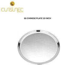 SS CHINESE PLATE 10 INCH