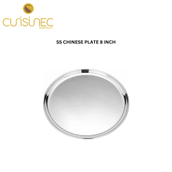 SS CHINESE PLATE 8 INCH