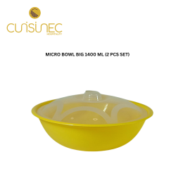 MICRO BOWL BIG 1400 ML (2 PCS SET)