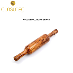 WOODEN ROLLING PIN 14 INCH