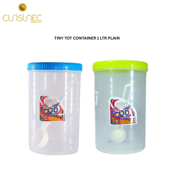 TINY TOT CONTAINER 1 LTR PLAIN