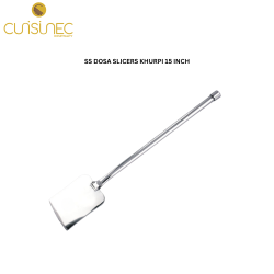 SS DOSA SLICERS KHURPI PIPE HDL 15 INCH