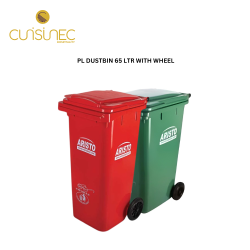 PL DUSTBIN 65 LTR WITH WHEEL