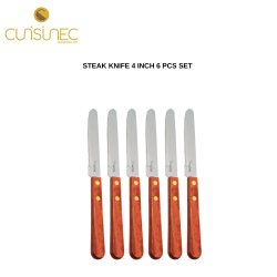 STEAK KNIFE 4 INCH 6 PCS SET